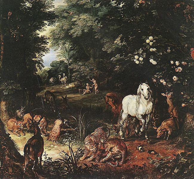 Jan Brueghel The Original Sin china oil painting image